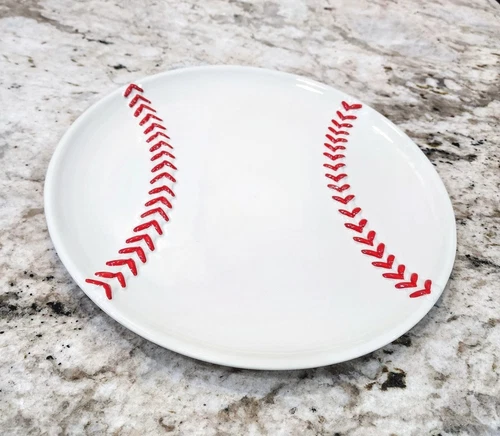 Department 56 Baseball Platter - 12 Inch