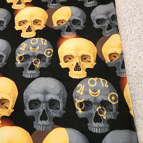 REVOLUCION All-Over Skull T-SHIRT~Short Sleeve~ Mens Size Medium - photo 4