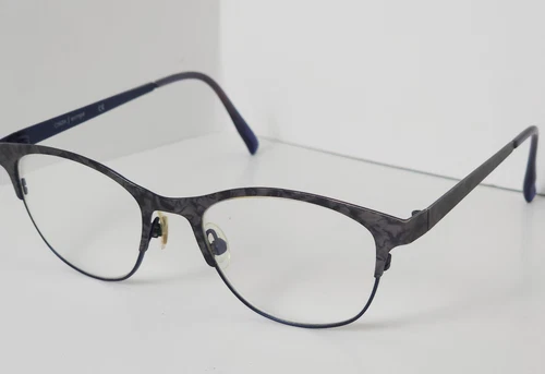 CINZIA europa Swirl Gray Eyeglasses Frames 50-18-140 Model CIN-5 - photo 4