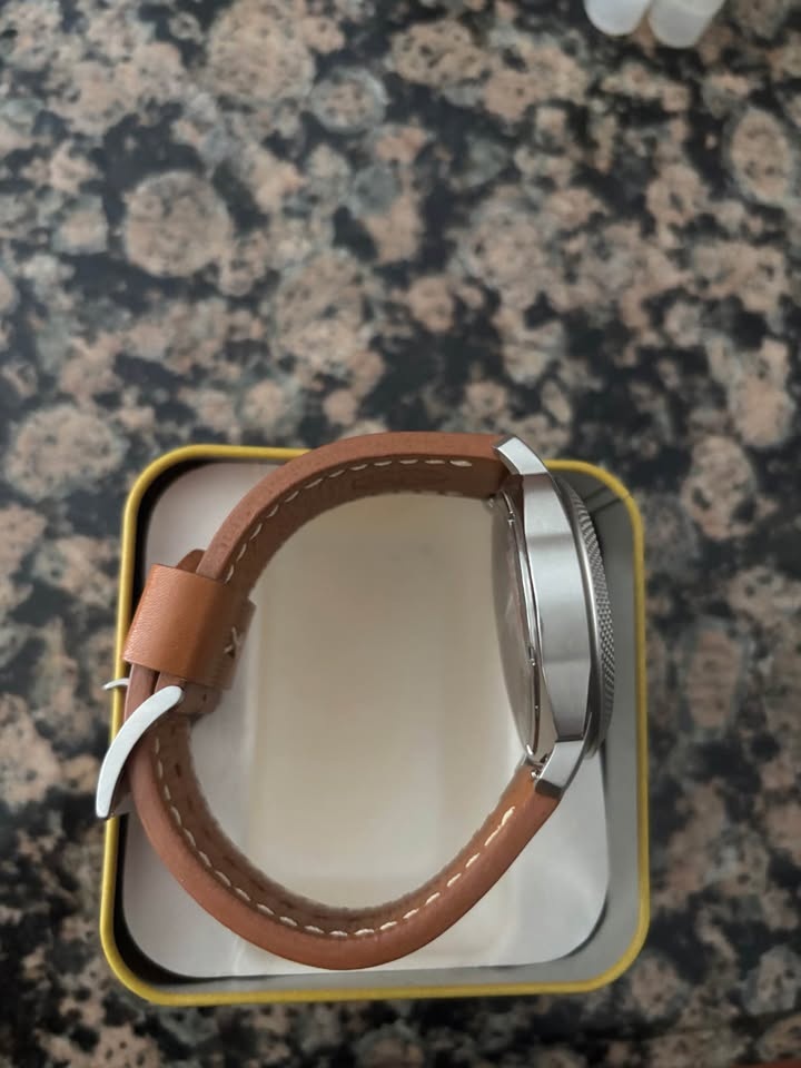 Men's Fossil Machine Chronography Leather Band Watch - photo 3
