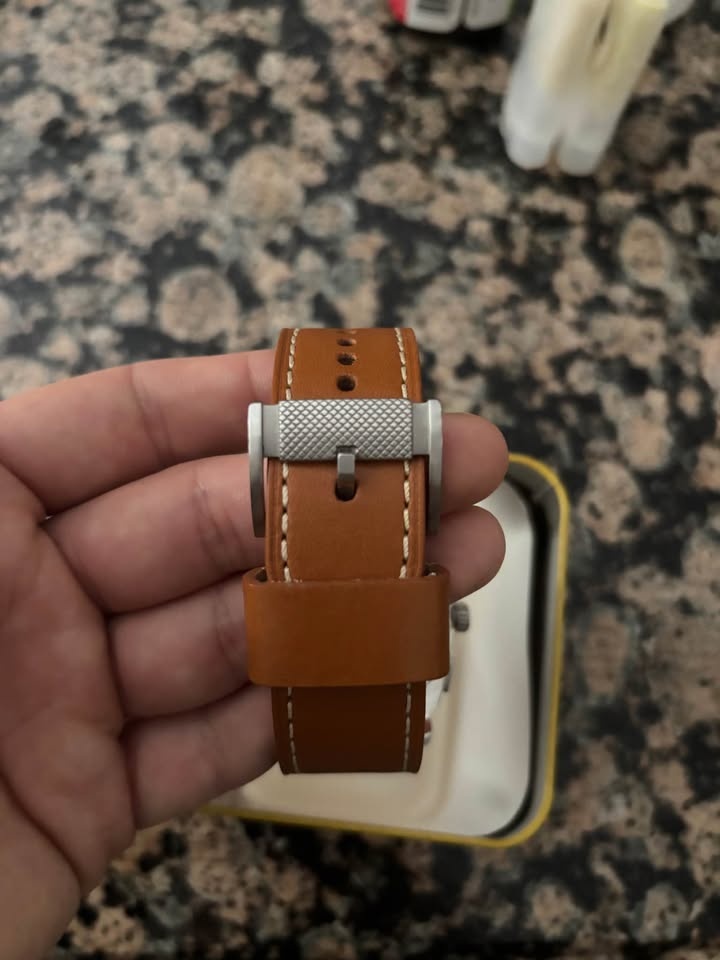 Men's Fossil Machine Chronography Leather Band Watch - photo 4