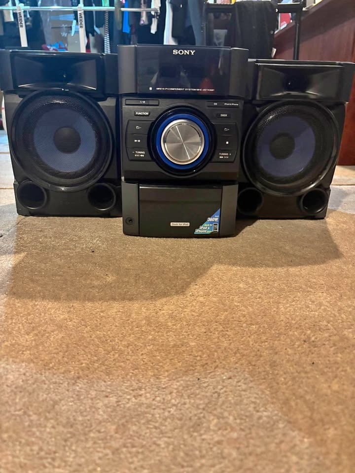 Sony HCD-EC709iP Speaker & Sound System