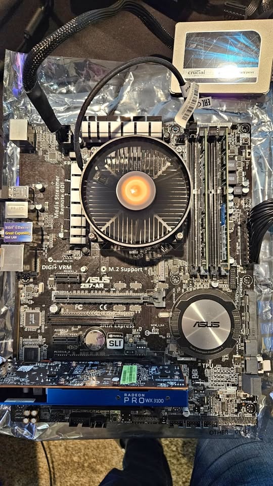 CPU+MotherBoard+GPU+RAM+SSD Combo