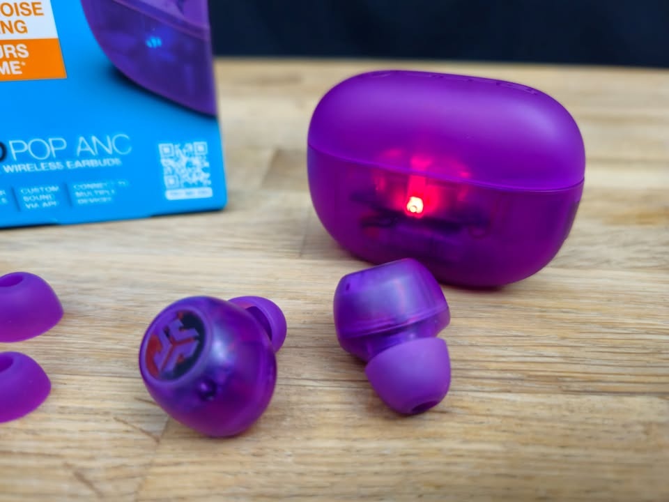 JLab Go POP ANC True Wireless Earbuds - Purple - photo 2