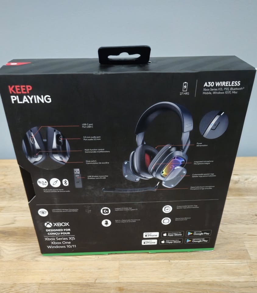 New Logitech G Astro A30 for Xbox and PC - photo 3
