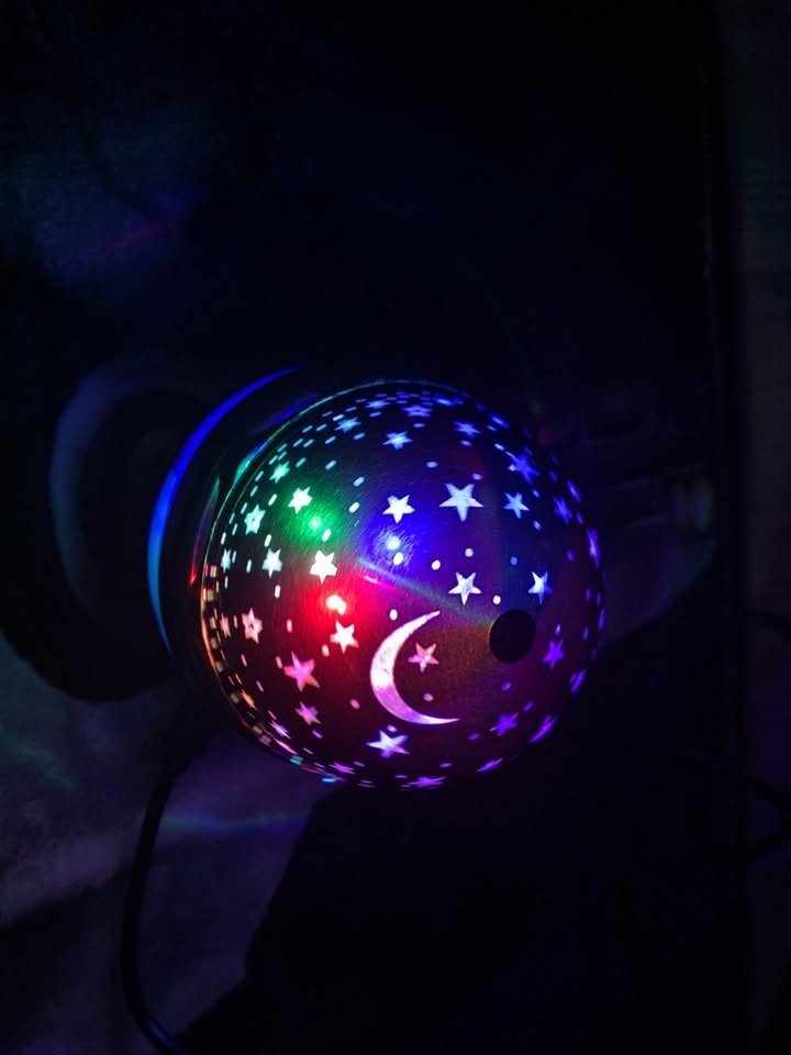 Brand New Rotating Colourful Stars and Moon Night Sky Light Proj - photo 2