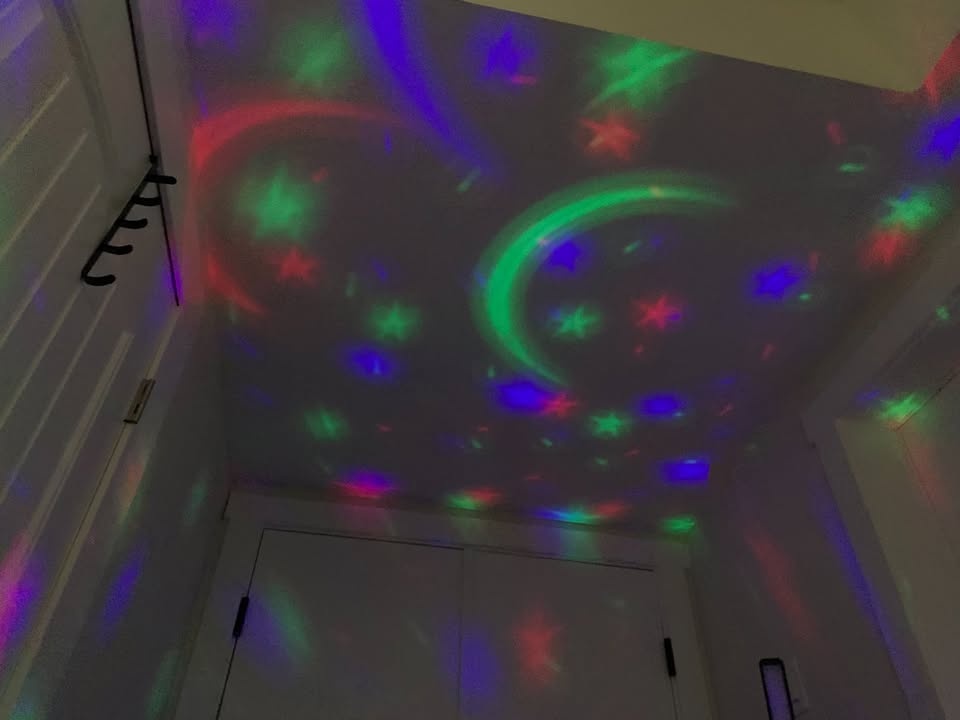 Brand New Rotating Colourful Stars and Moon Night Sky Light Proj - photo 4