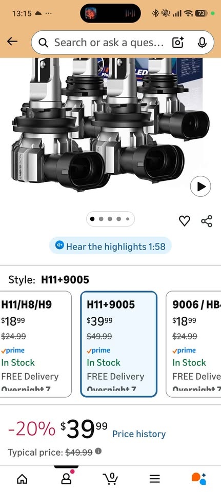 Novsight LED Bulbs 9005-H11 - photo 5