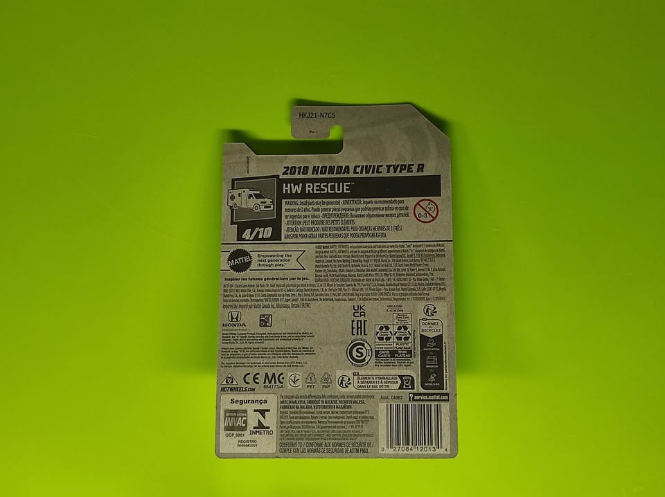 Hotwheels Honda Civic R - photo 2