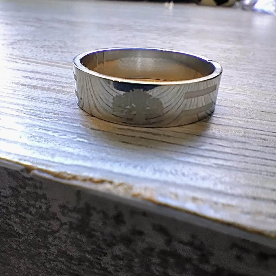 Tree Inspired Stainless Steel Ring - photo 5