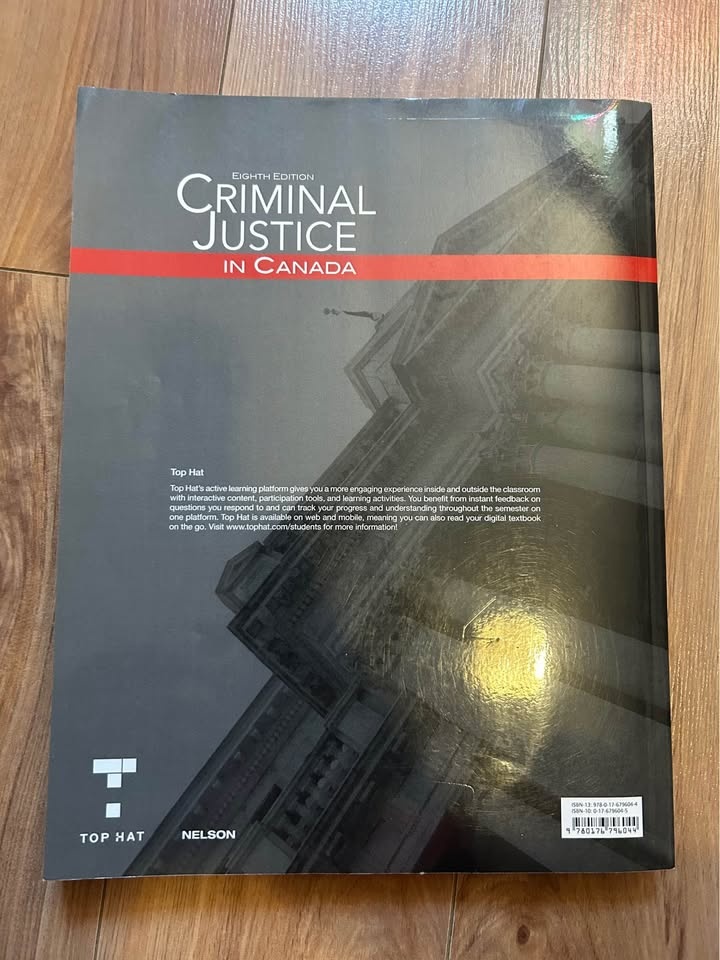 Criminal Justice in Canada 8th Edition Colin Goff Textbook - photo 2