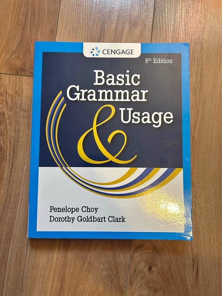 Cengage Basic Grammar & Usage 8th Ed Textbook