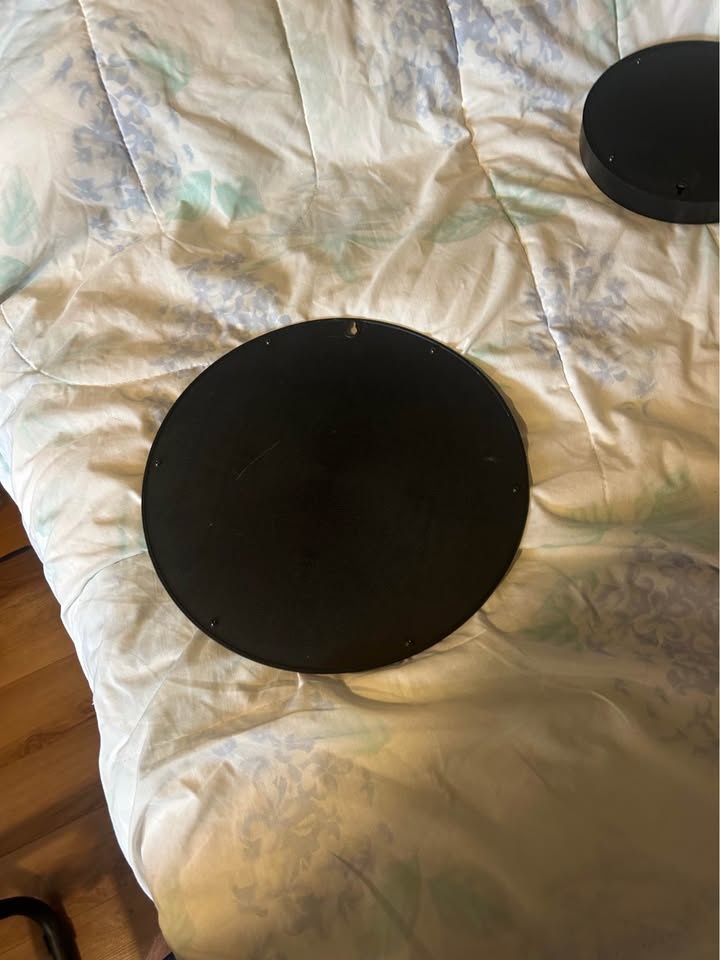 2 Circle Mirrors - One Rimless - photo 5