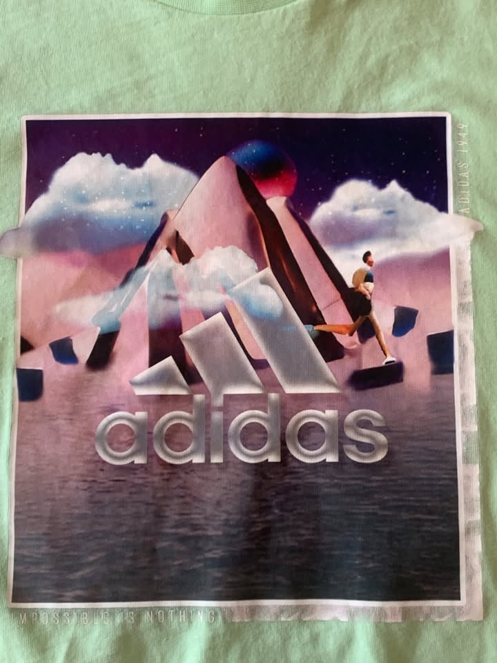 Adidas Men's T-shirt (Light Green) - photo 2