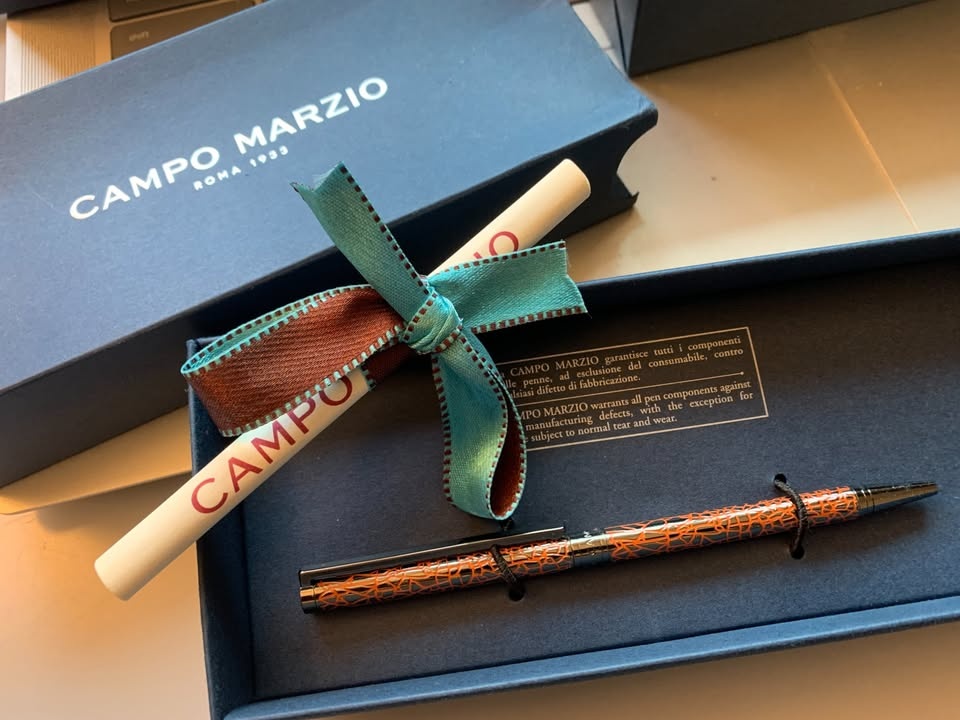 Luxury Ballpoint Pen with Case - Campo Marzio Italy - photo 4
