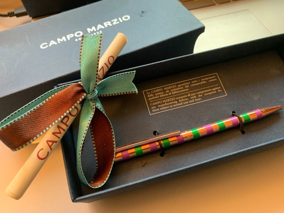 Luxury Ballpoint Pen with Case - Campo Marzio Italy - photo 5