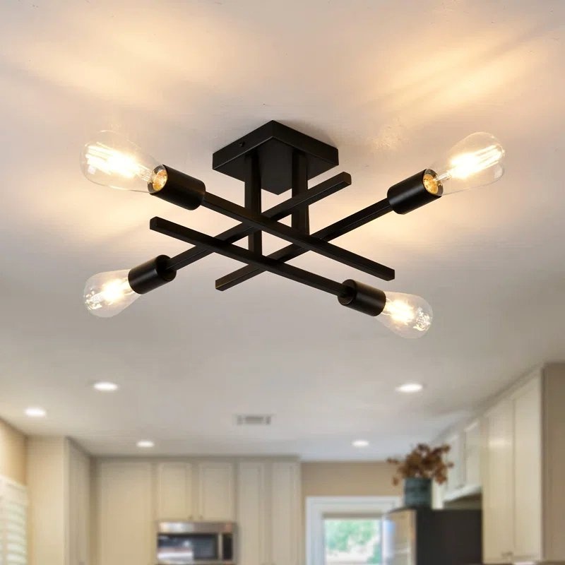 Doraelia 4-Light Sputnik Chandelier