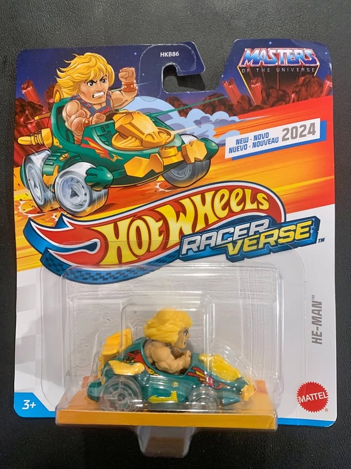 Hot Wheels Racer Verse He-Man Diecast 1:64