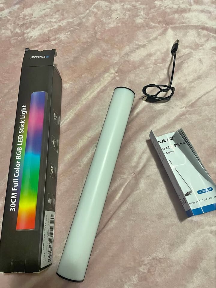 PULUZ 30CM Full Color RGB LED Stick Light