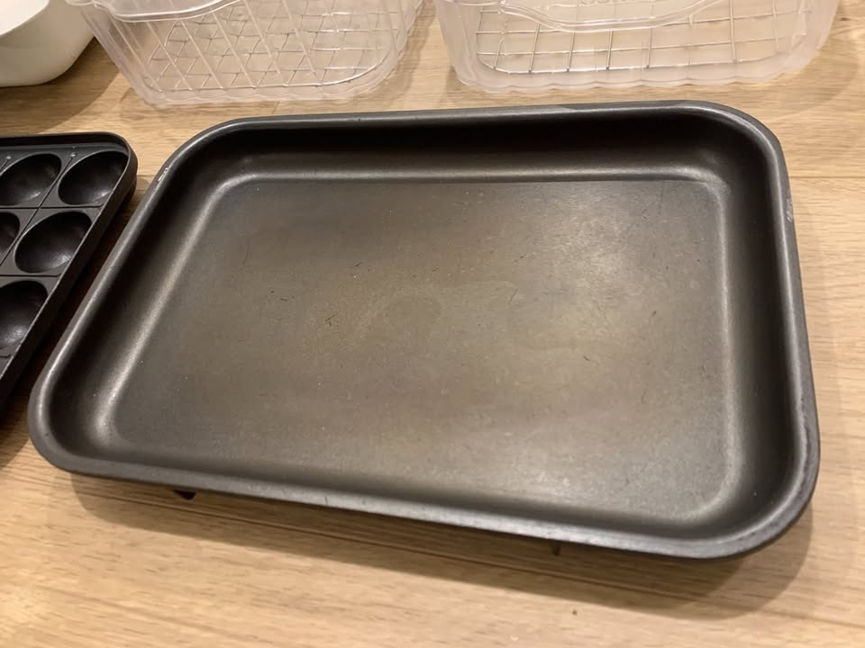 BRUNO Black Flat Drip Roasting Tray