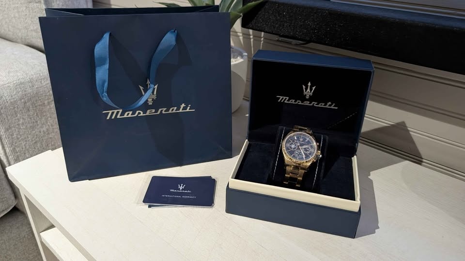 Maserati Watch (Gold & Blue) - photo 2
