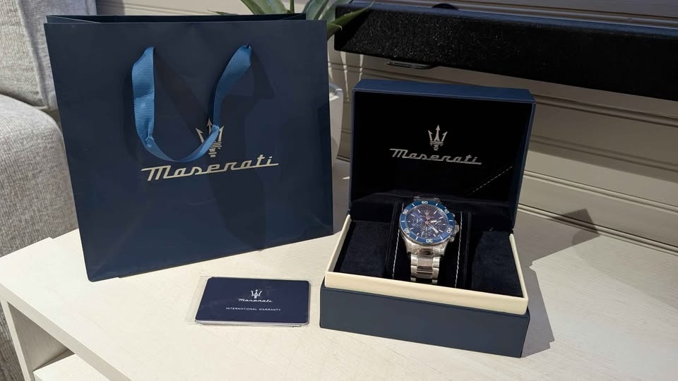 Maserati Watch (Silver & Blue) - photo 2