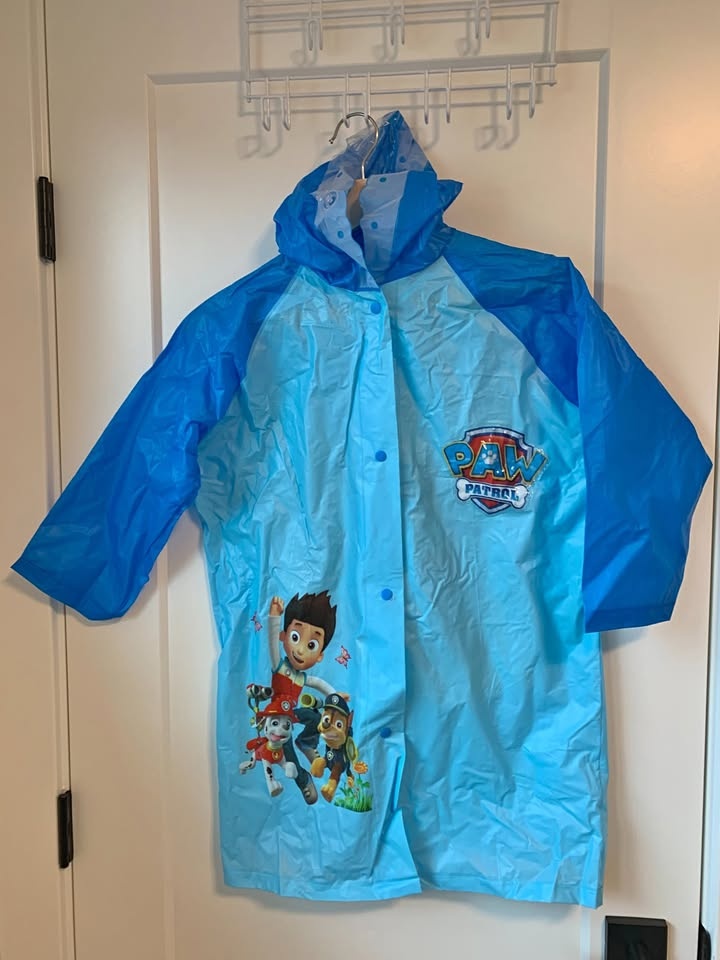 Brand New Paw Patrol Raincoat