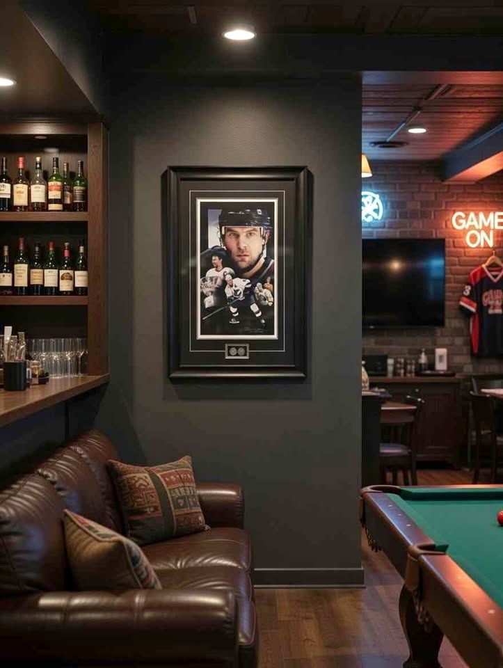 Trevor Linden Vancouver Canucks Framed Picture