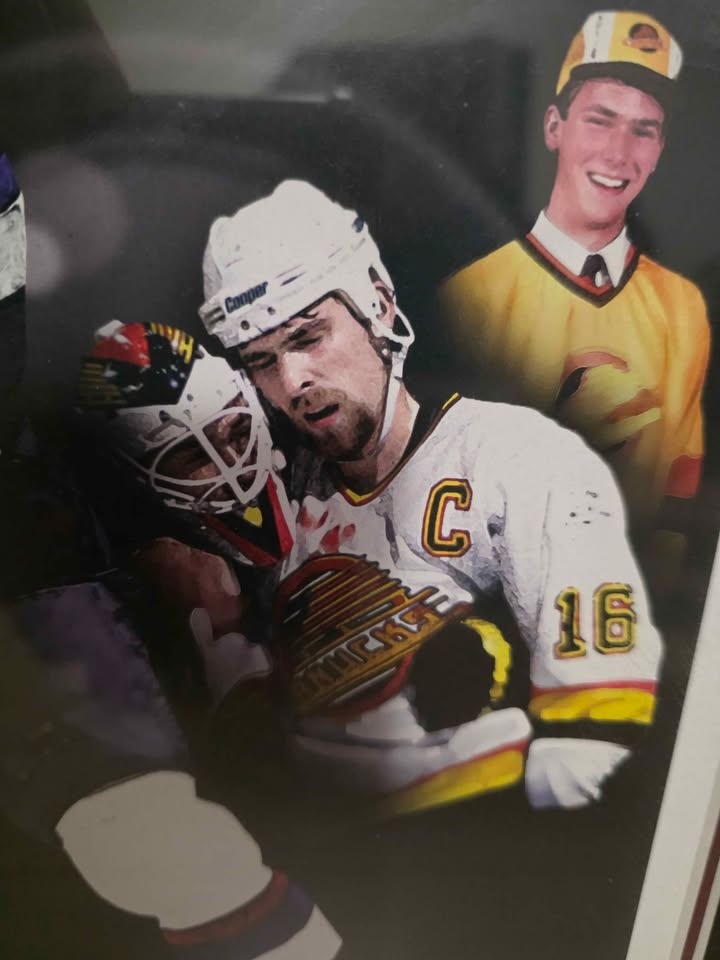 Trevor Linden Vancouver Canucks Framed Picture - photo 5
