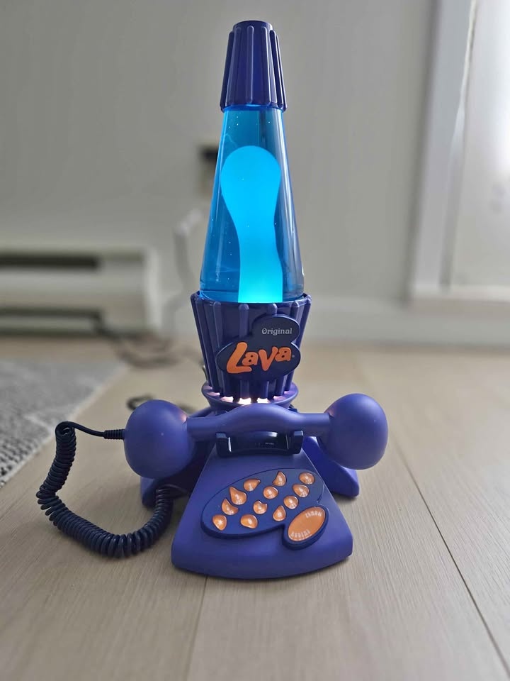 Vintage Original Lava lamp phone