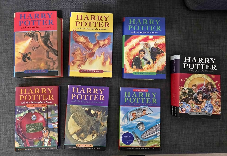 Harry Potter hardcover books