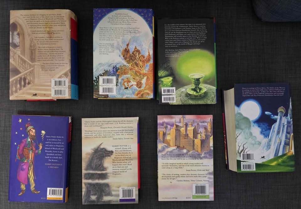 Harry Potter hardcover books - photo 2