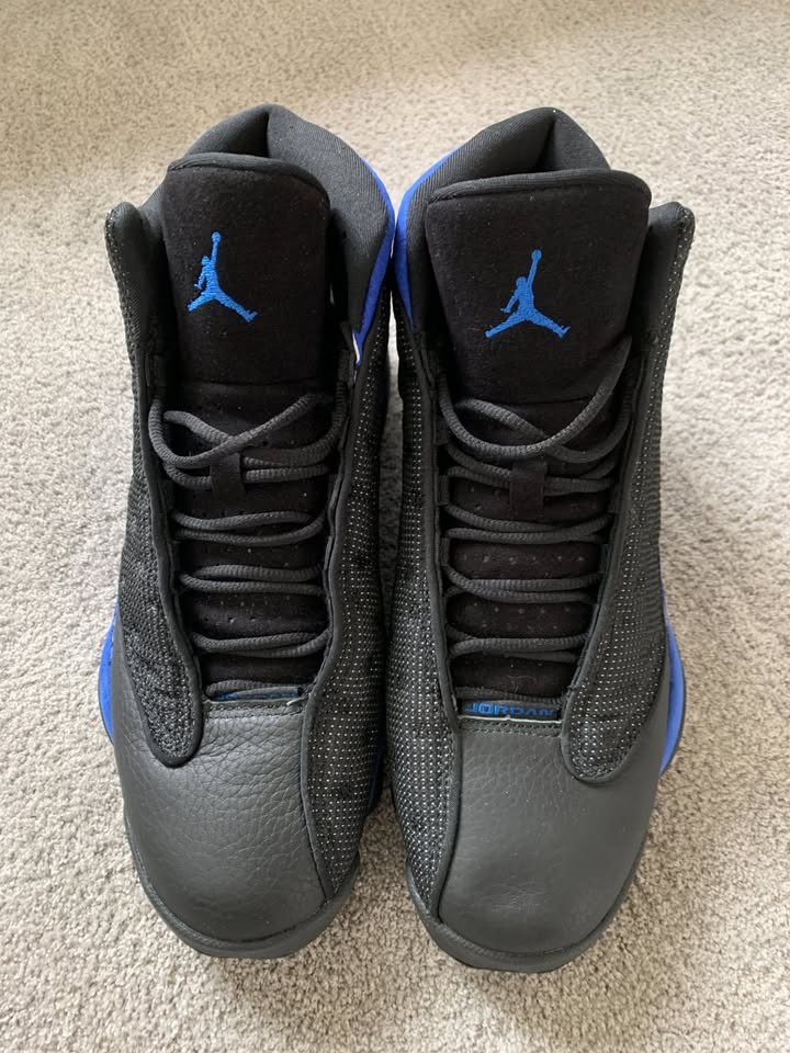 Brand New Air Jordan 13 Retro Black/Hyper Royal - photo 5