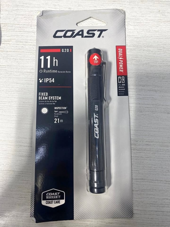 Coast G20 54 Lumen Inspection Beam LED Penlight