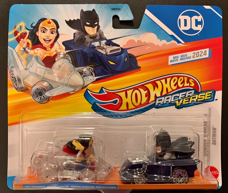 Hot Wheels Racer Verse 2-pack: Wonder Woman & Batman