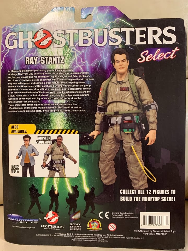 Ghostbusters Diamond Select Ray Stantz 7'' Action Figure - photo 4