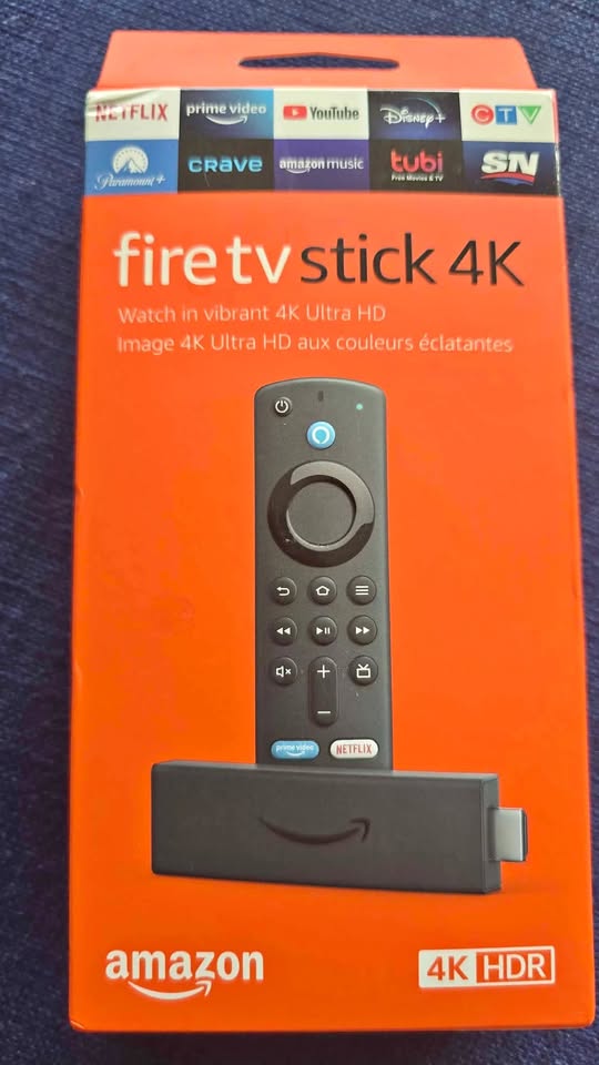 Fire TV Stick 4K with Alexa Voice Remote