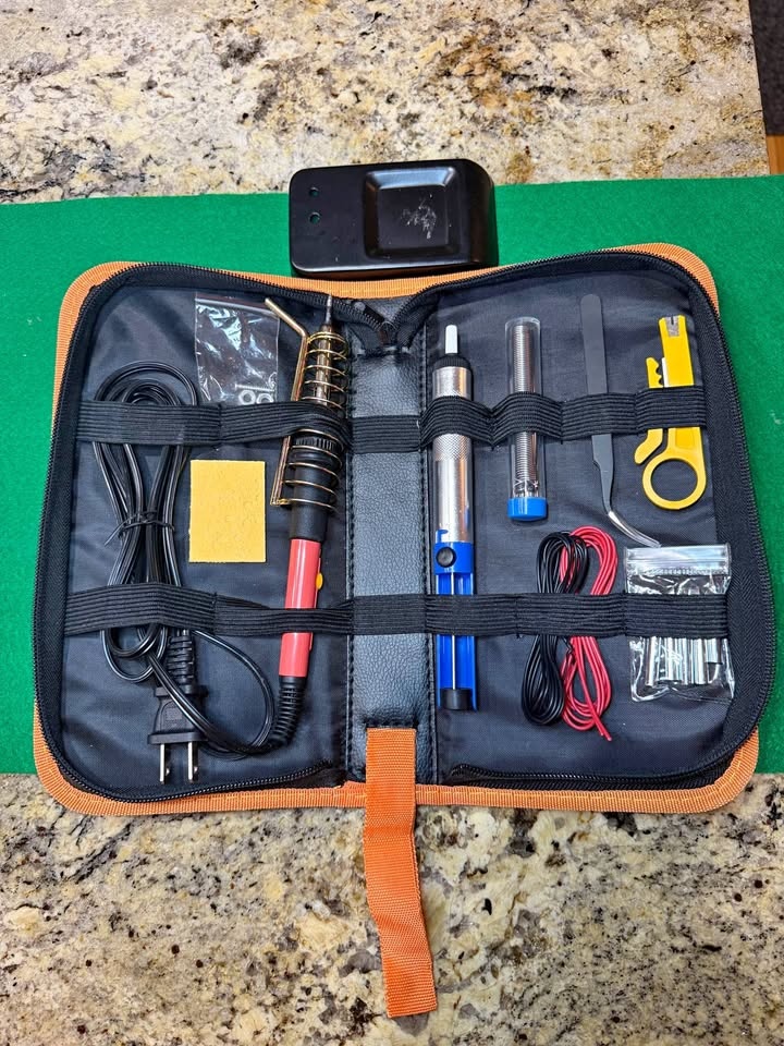 Soldering Iron Kit – Complete Set – Like New – $20