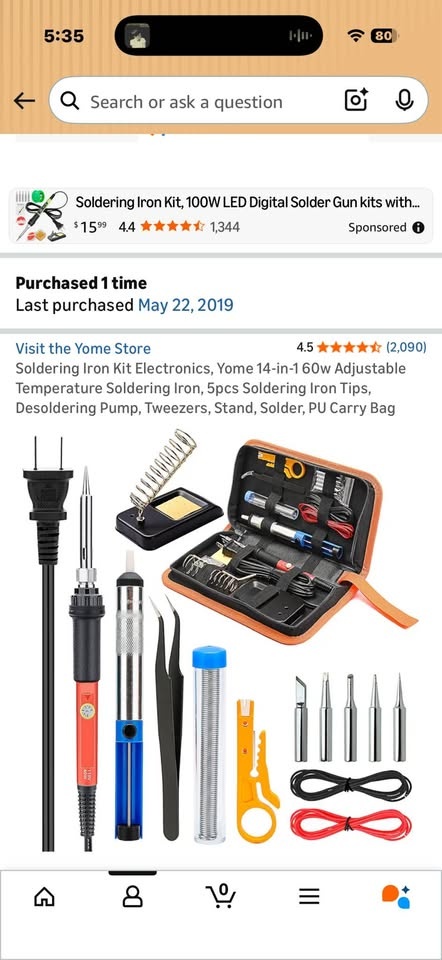 Soldering Iron Kit – Complete Set – Like New – $20 - photo 5