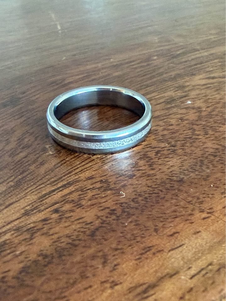 Men's Tungsten & Platinum Wedding Band - Dolphin Galleries - photo 2