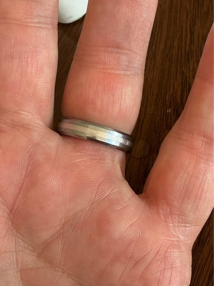 Men's Tungsten & Platinum Wedding Band - Dolphin Galleries - photo 3
