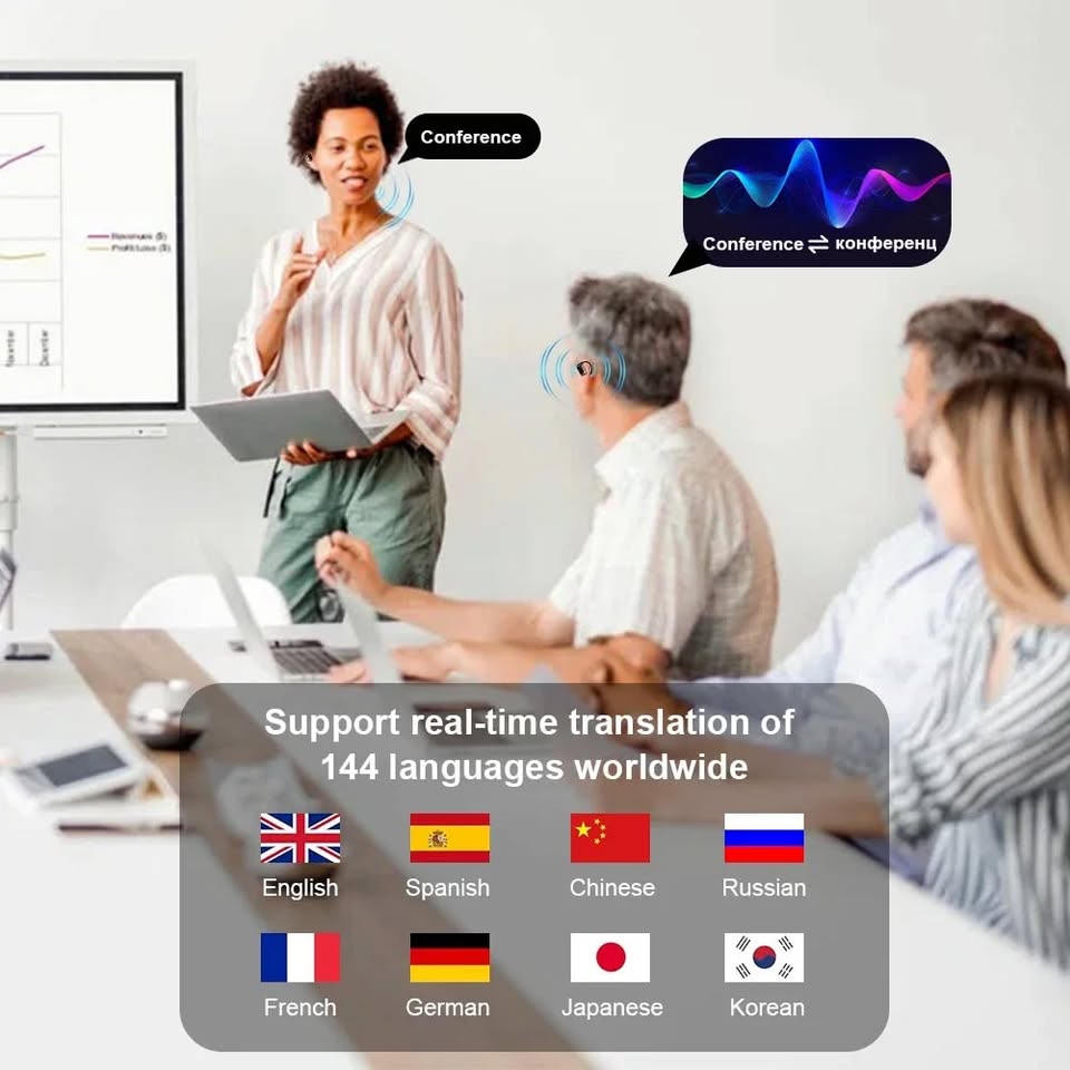 AI Translation Earbuds – Talk Freely in 144+ Languages 🌍 - photo 2