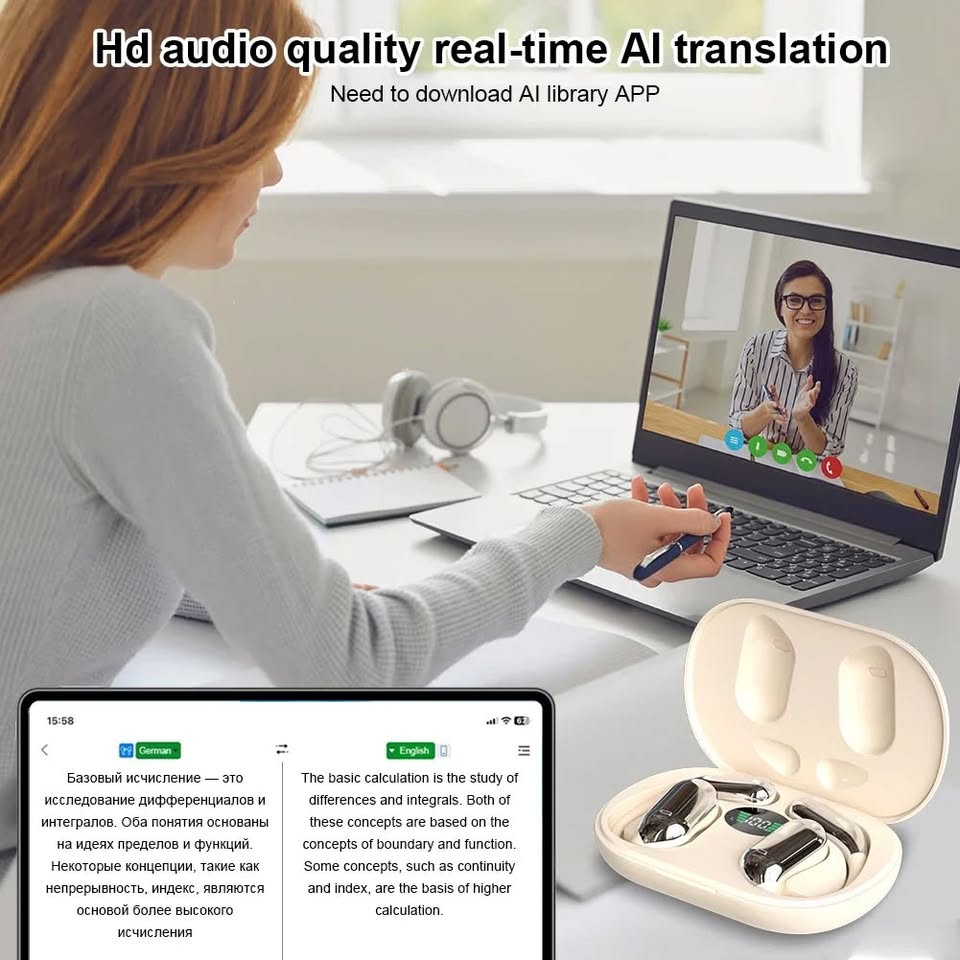 AI Translation Earbuds – Talk Freely in 144+ Languages 🌍 - photo 5