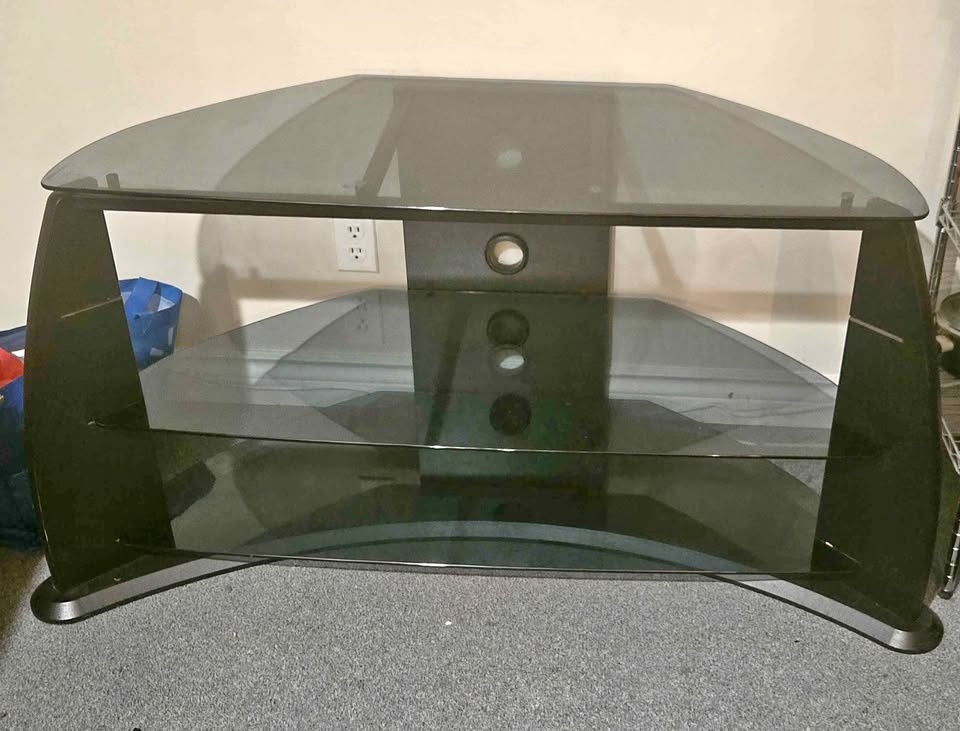 Glass TV Stand