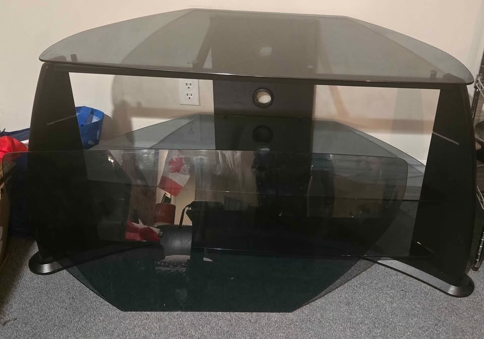 Glass TV Stand - photo 3