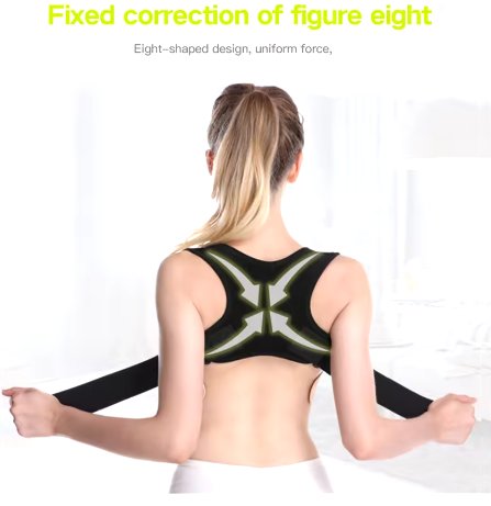Adjustable Posture Corrector, Prevention Humpback, New - photo 4