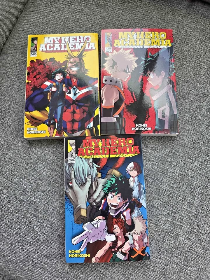 My Hero Academia Manga Vol.1-3