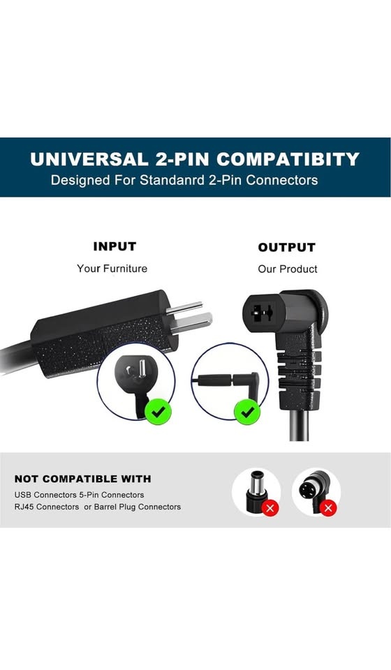 Recliner Battery Pack - Wireless Backup Charger - photo 2