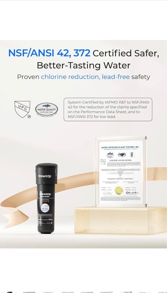 Waterdrop 10UA Under Sink Water Filter System - photo 5