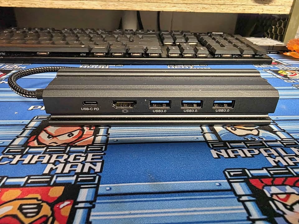 USB-C Dock with HDMI, Ethernet, USB 3.0 Ports